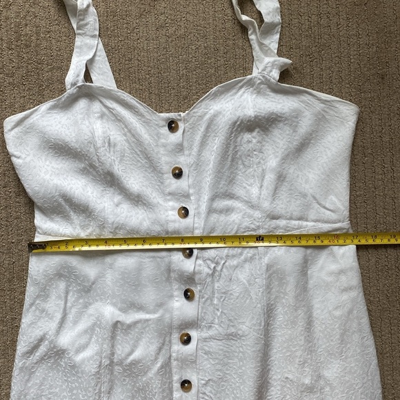 Good American The Bustier Dress, Ivory Leopard - Picture 11 of 17